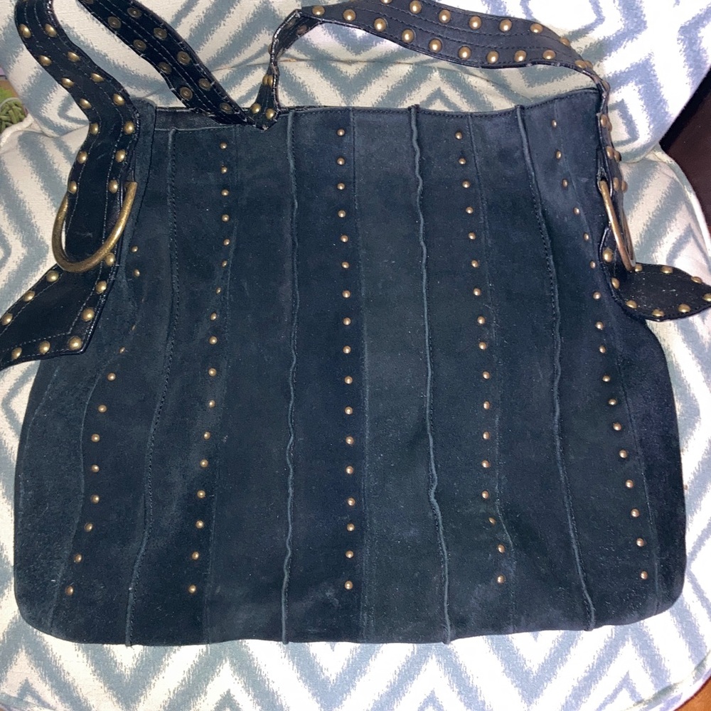 Steve Madden Stylish Black Studded Women's‎ Bag